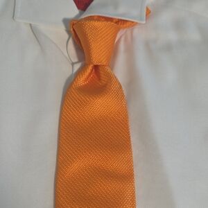 Andrew's Ties, Orange Silk Tie